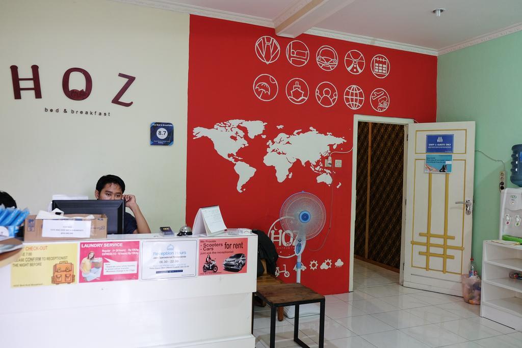 Hoz Bed & Breakfast Yogyakarta Esterno foto